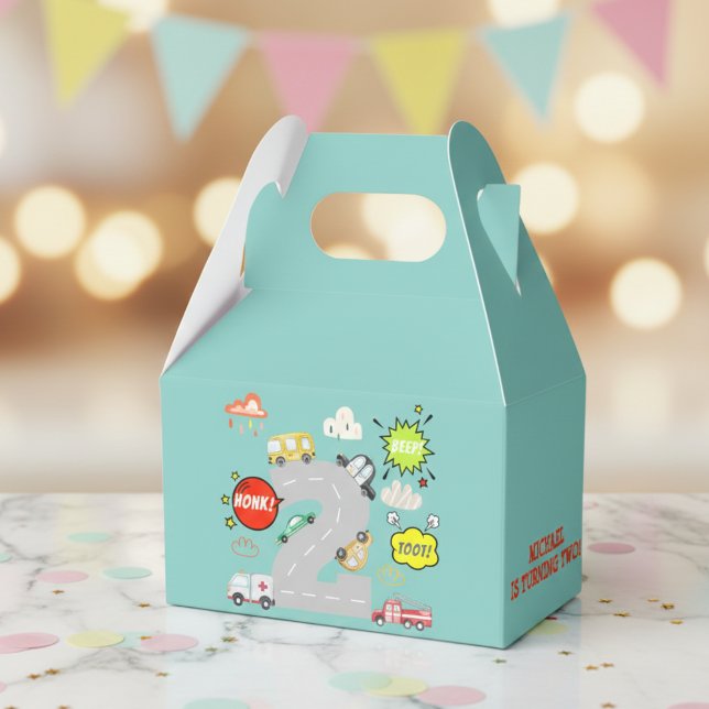 Honig Pieptoto Fahrzeuge Junge Geburtstag Geschenkschachtel (Von Creator hochgeladen)