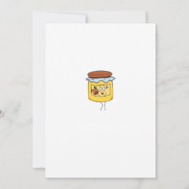 Honig-Thema, personalisiere Honey, Einladung