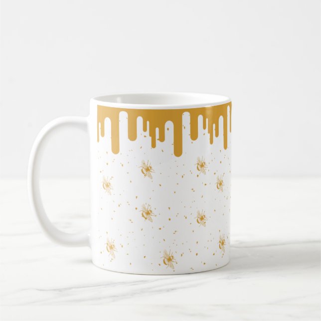 Honig tropfen kaffeetasse (Links)