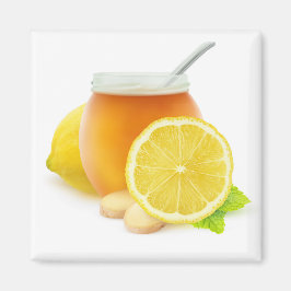 Honig und Zitrone Magnet