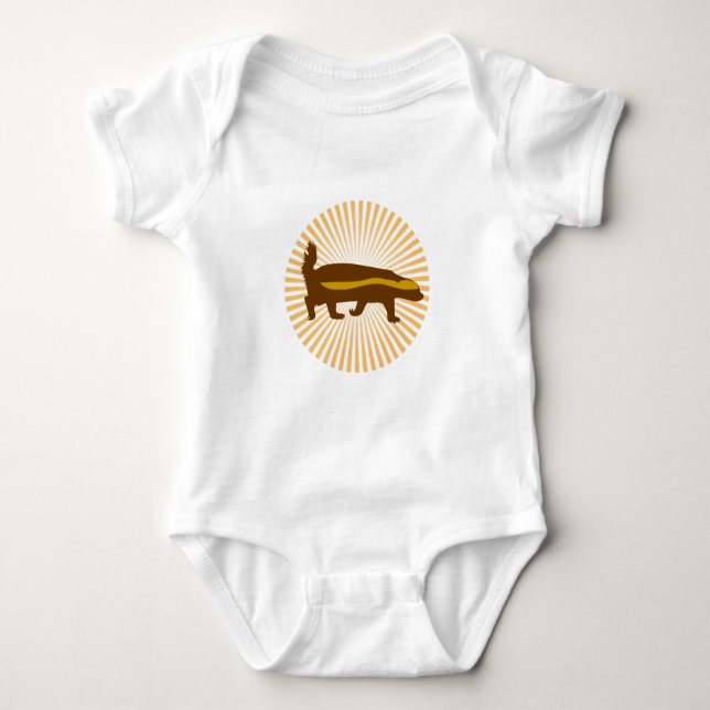 Honigausweis Baby Strampler (Vorderseite)