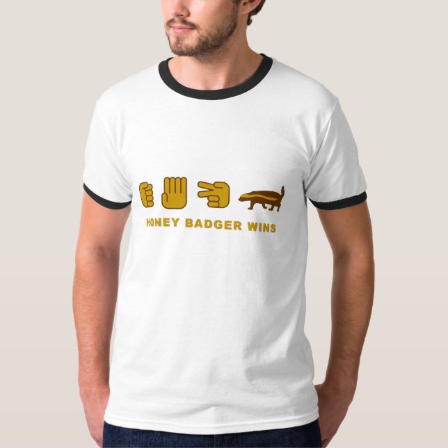 Honigausweis gewinnt T-Shirt (Vorderseite)
