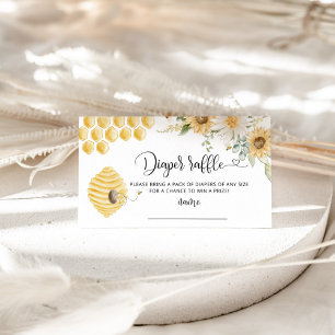 Honigbär, Bienenblume-Gewinnschein Begleitkarte