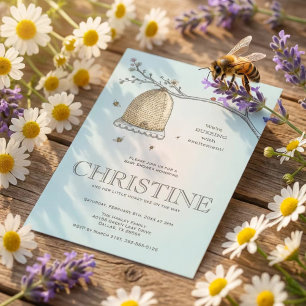 Honigbiene-Baby-Shower-Einladung Einladung
