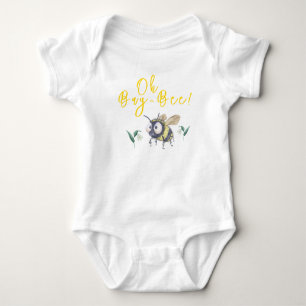 Honigbiene Baby Shower Strampler