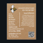 Honigbiene - Beeyard, Honigfarm Advertising Flyer<br><div class="desc">Honigbiene - Beeyard,  Honey Farm Advertising Flyer durch den Business Card Store.</div>