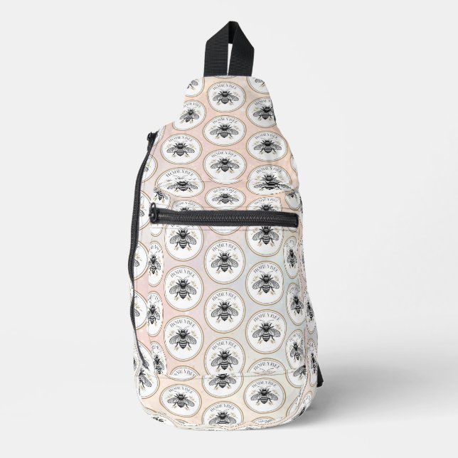 Honigbiene Crossbody Bag (Vorderseite)