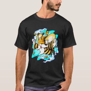 Honigbiene Garten Gnom Gärtner Imker Bienenzucht T-Shirt