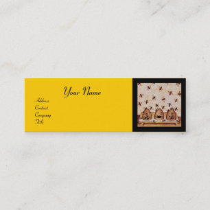 HONIGBIENE, IMKEREI,IMKER APIARIST MINI VISITENKARTE