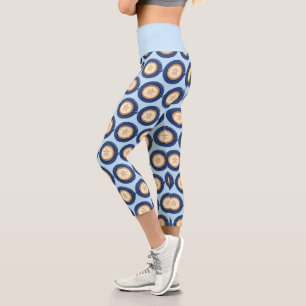 Honigbiene Kaffee Latte Capri Leggings