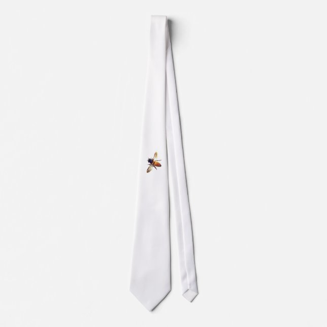 Honigbiene Krawatte (Vorderseite)