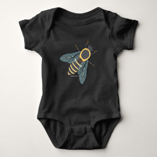 Honigbiene (lebend) - Bodysuit Baby Strampler