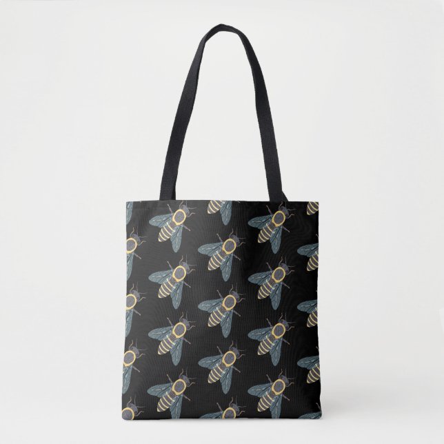 Honigbiene (Muster schwarz) - Tote (Vorderseite)