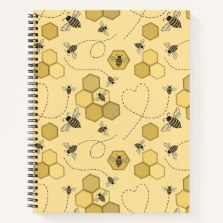 Honigbiene Notizbuch