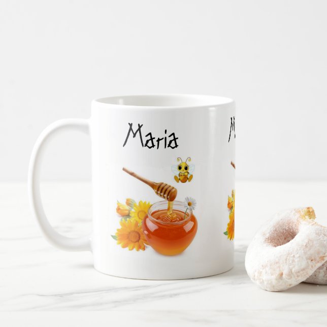 Honigbiene Tasse (Mit Donut)