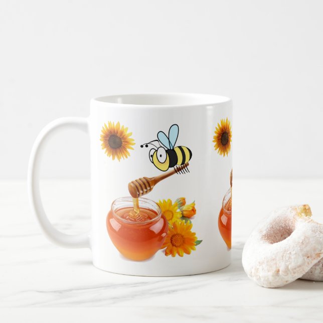Honigbiene Tasse (Mit Donut)