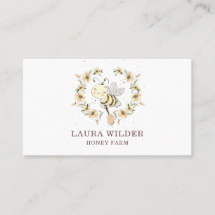 Honigbiene Visitenkarte