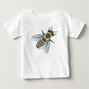 Honigbiene (weiß) - Baby T-Shirt