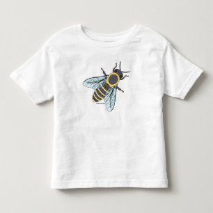 Honigbiene (weiß) - Kleinkind-T - Shirt