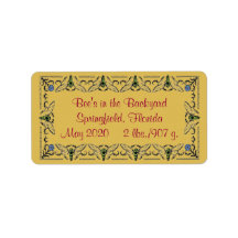 Honigbienen im Hinterhof Golden Honey Jar