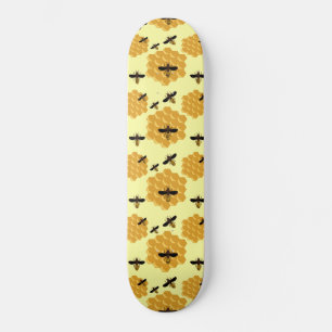 Honigbienen-Insekt Lover Gelber Bienenhalter Skateboard