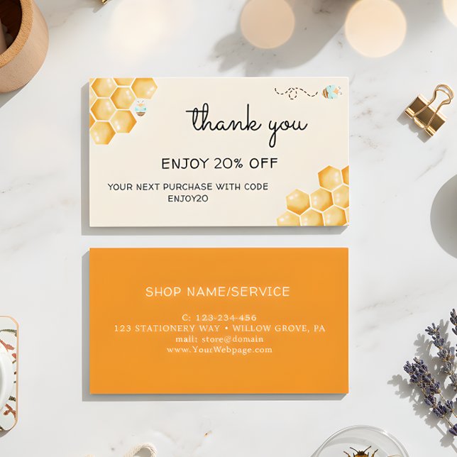 Honigbienen Rabattkarte (Von Creator hochgeladen)