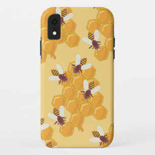 Honigbienen und Honigwabendesign Case-Mate iPhone Hülle