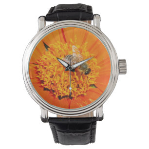 Honigbienenbestäubungsuhr Armbanduhr