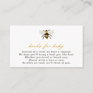 Honigbienenbücher für Kinder Begleitkarte