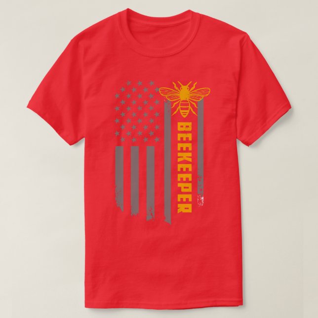Honigbienenhalter T-Shirt (Design vorne)