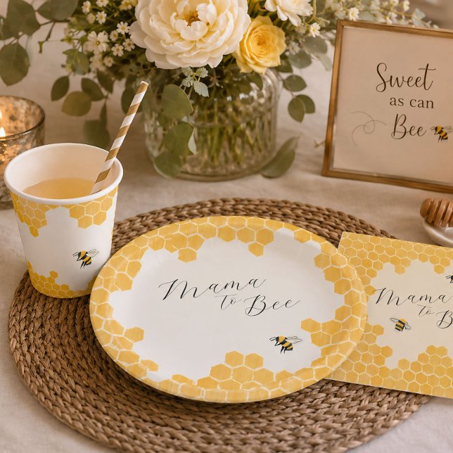 Honigbienenpapiertasse Pappbecher (Von Creator hochgeladen)