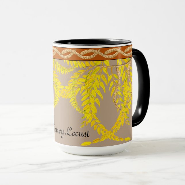 Honigbüste auf einer Combo-Tasse (B) Tasse (VorderseiteRechts)