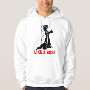 Honigdachs, wie ein Chef Hoodie