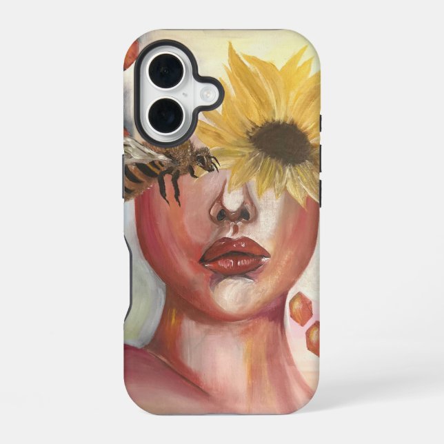 Honigernte iPhone 16 Hülle (Rückseite)