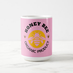 Honigglas Honigbiene Waben Biene Imkerei Kaffeetasse