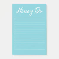 Honigliste mit Checkboxen Notepad