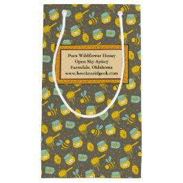 Honiglöffelmuster Kleine Geschenktüte