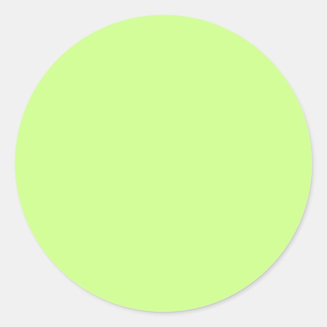 Honigmelone Runder Aufkleber (Vorderseite)