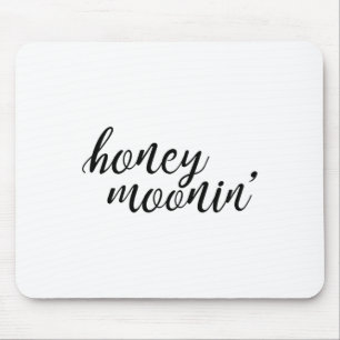 Honigmoonin-Braut und Honeymoon-Honeymoon-Prämie _ Mousepad