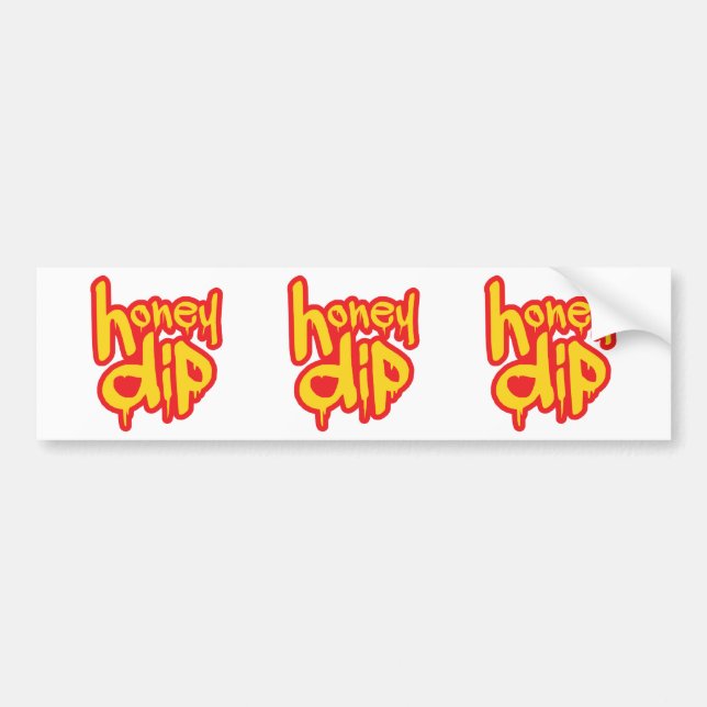 Honigtaube Autoaufkleber (Vorne)