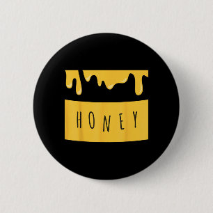 Honigtopf-Honigglas-Kostüm Button