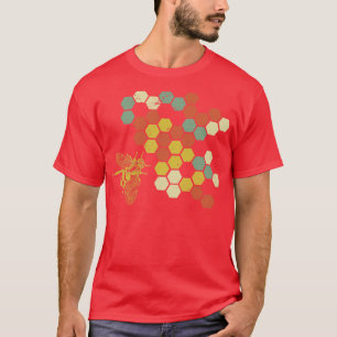 Honigwabe Honey Bee Hobby Beekeeper T-Shirt