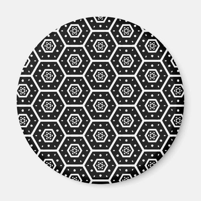 Honigwabe Magnet (Vorne)