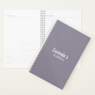 Honigwabe   Solid Color Lavender 6 Personal Planer