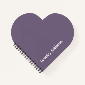 Honigwabe | Solid Color Lila 1 Personal Notizbuch