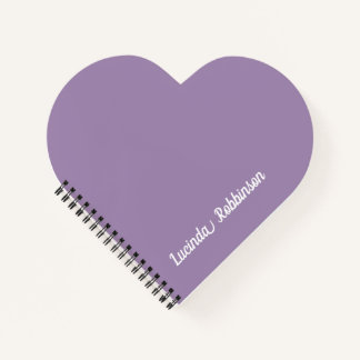Honigwabe | Solid Color Lila 2 Personal Notizbuch