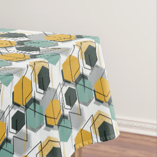 Honigwaben Abstraktes geometrisches Muster.1 Tischdecke