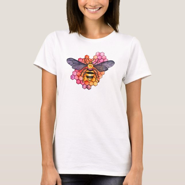 Honigwabenbiene T-Shirt (Vorderseite)