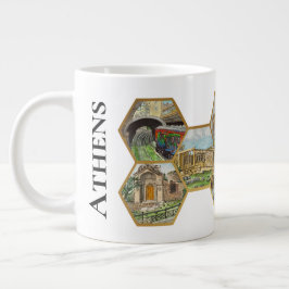 Honigwabenkollektion, Athener Sehenswürdigkeiten Jumbo-Tasse