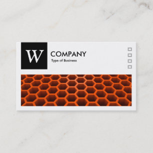 Honigwabenkraut Orange - Logo und Panel v2 - Schwa Visitenkarte